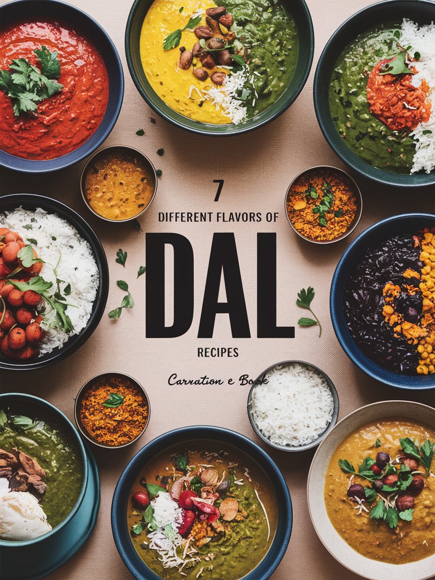 7 different flavors of "Dal" recipes