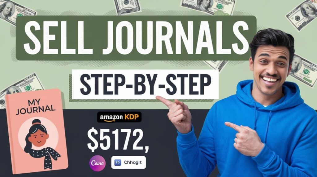 How to create Journals to sell on amazon kdp